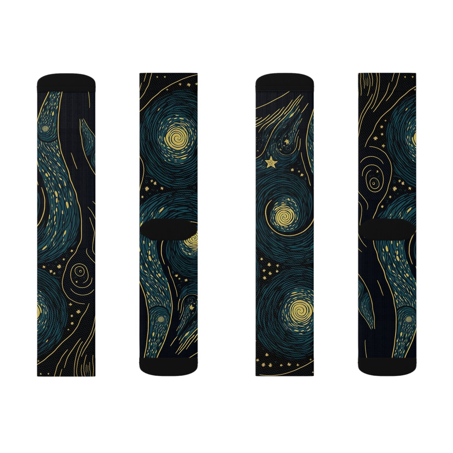 "Starry Night" Socks