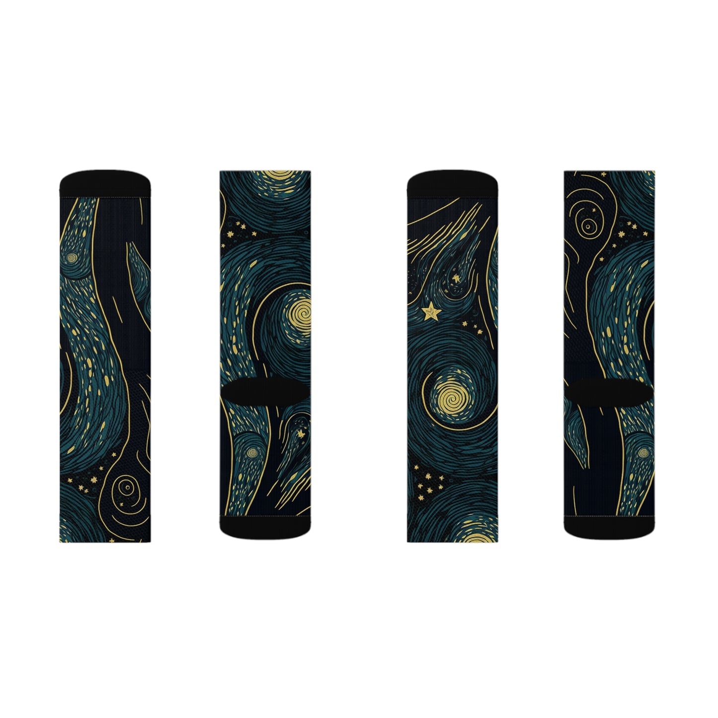 "Starry Night" Socks