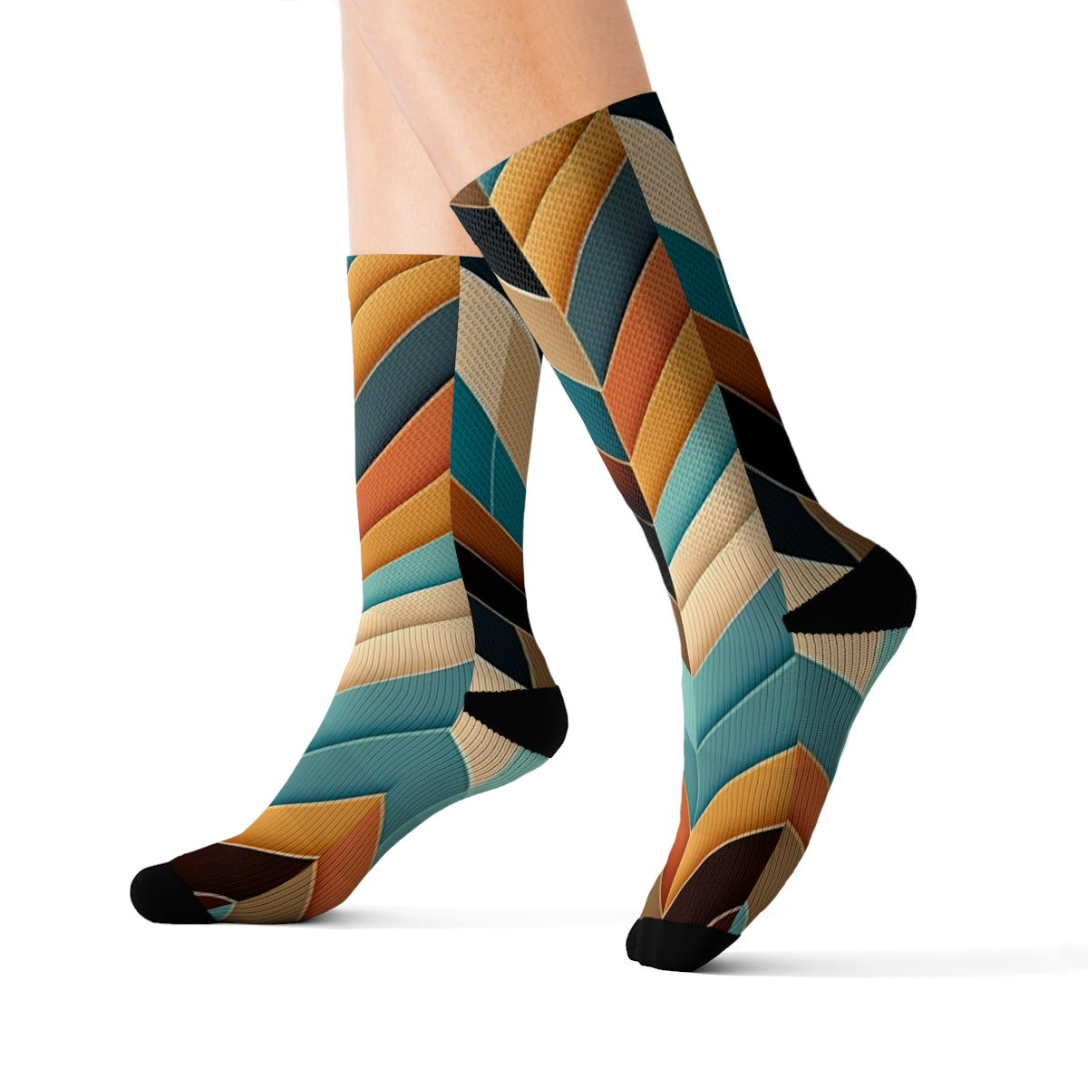 "Herringbone" Socks