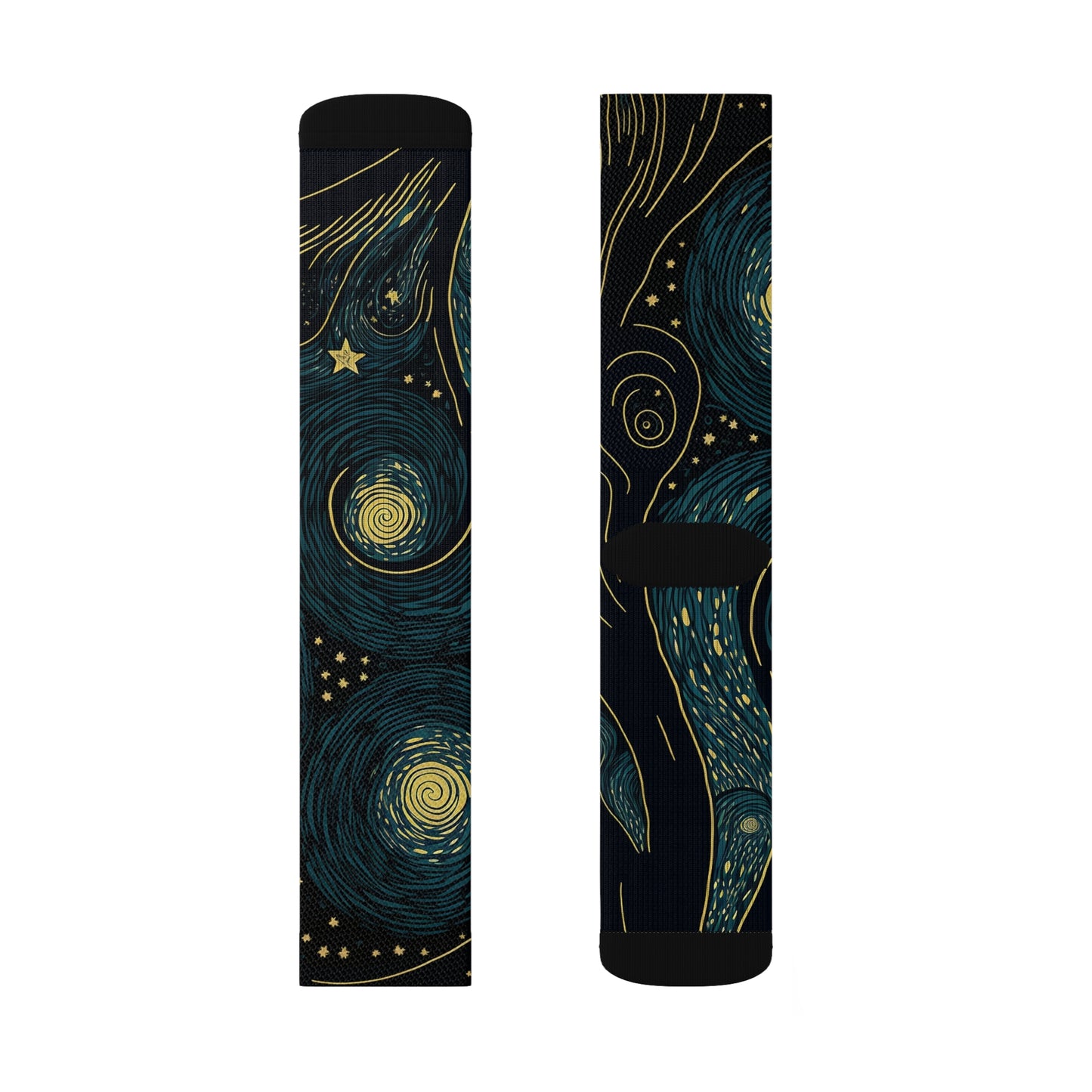 "Starry Night" Socks