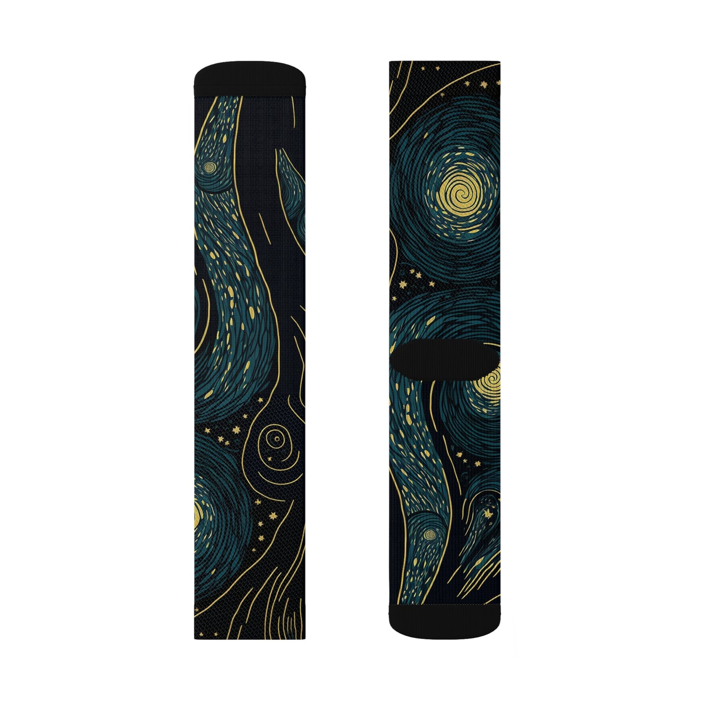 "Starry Night" Socks