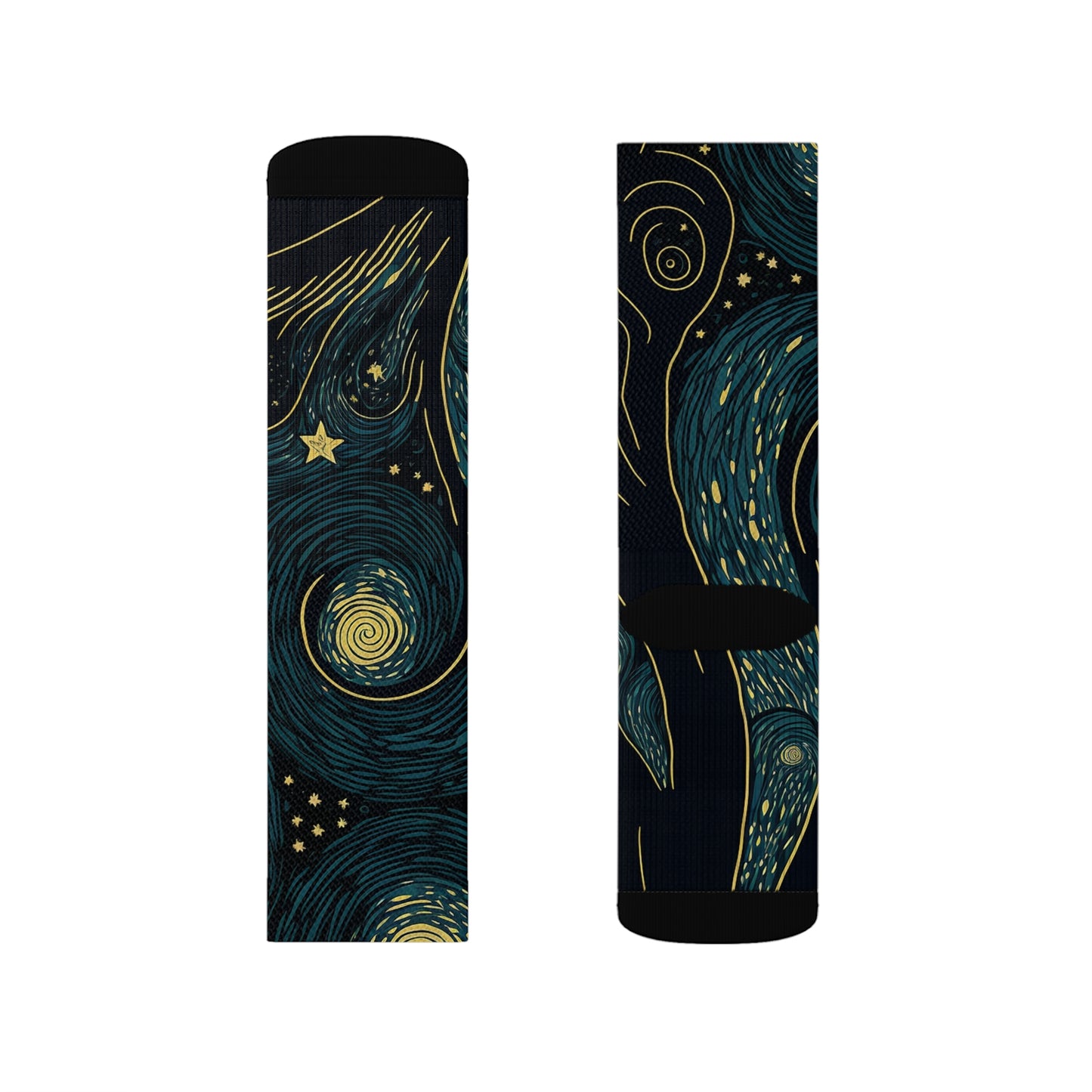 "Starry Night" Socks