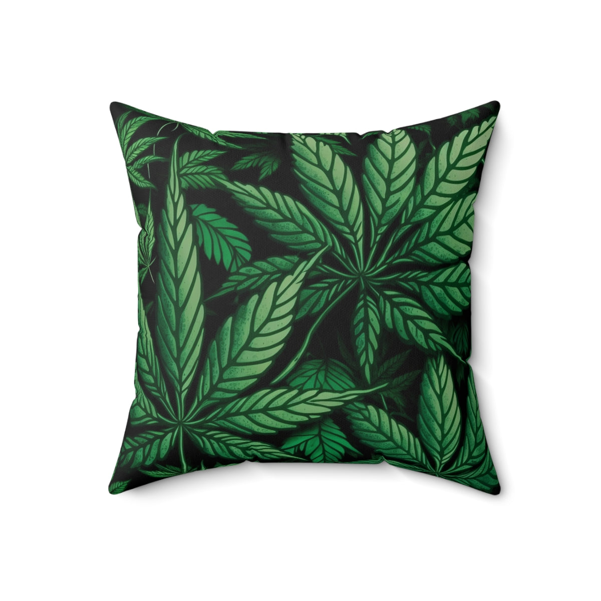 "Cannabis" Spun Polyester Square Pillow