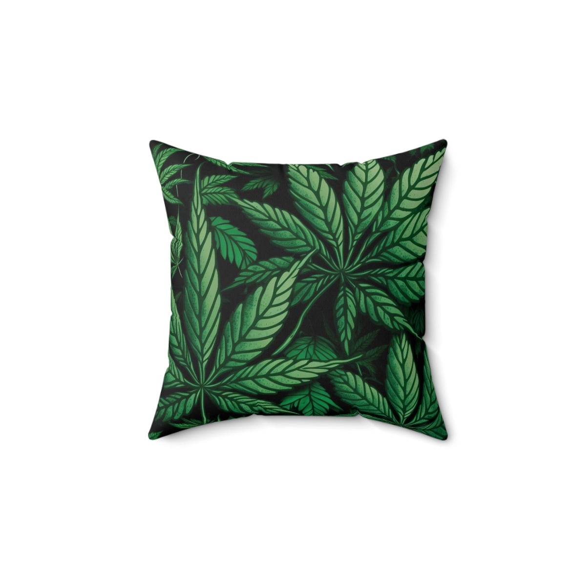 "Cannabis" Spun Polyester Square Pillow