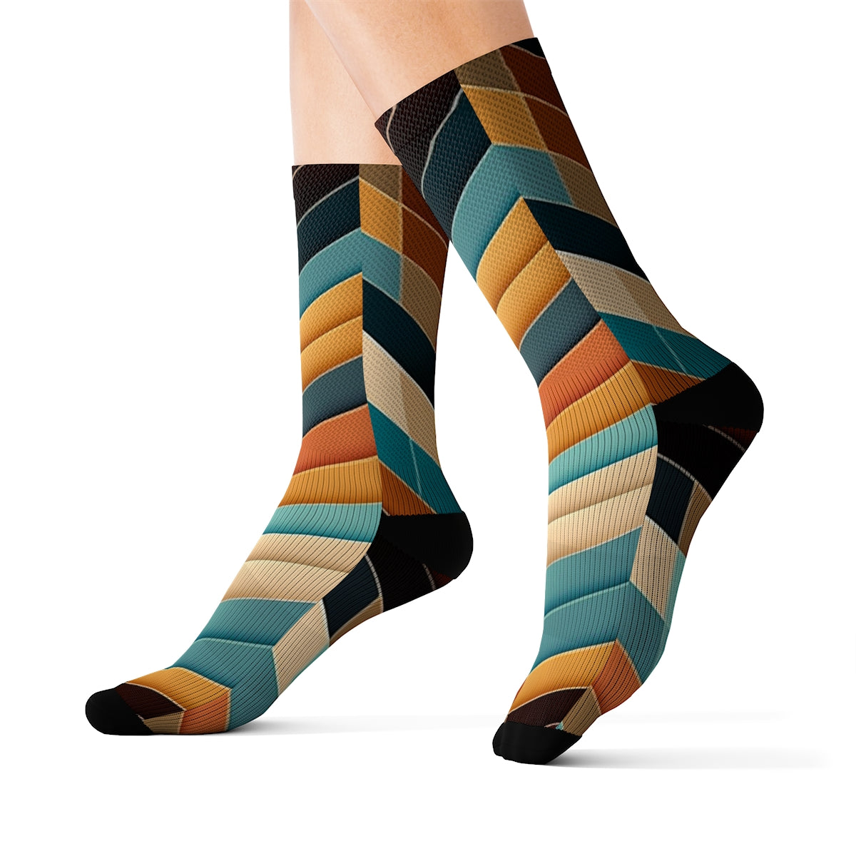 "Herringbone" Socks