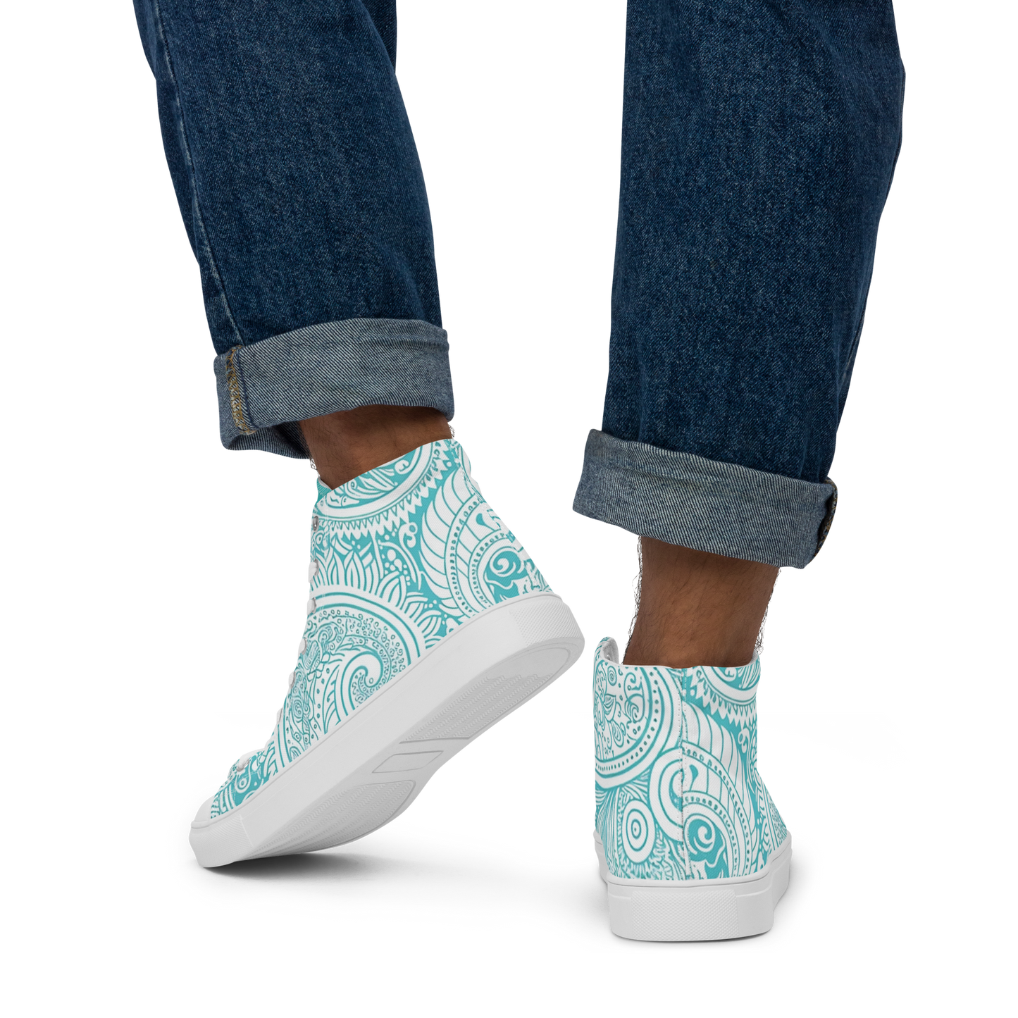 "Swagger" Men’s High Top Canvas Shoes