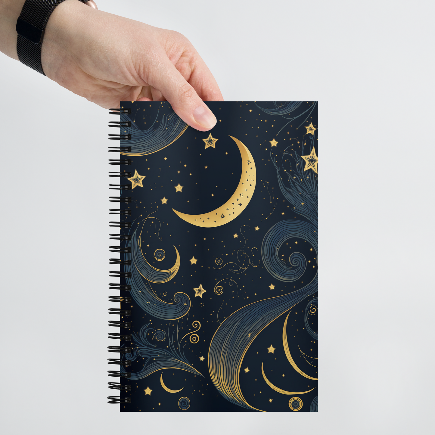 "Starry Night" Spiral Notebook