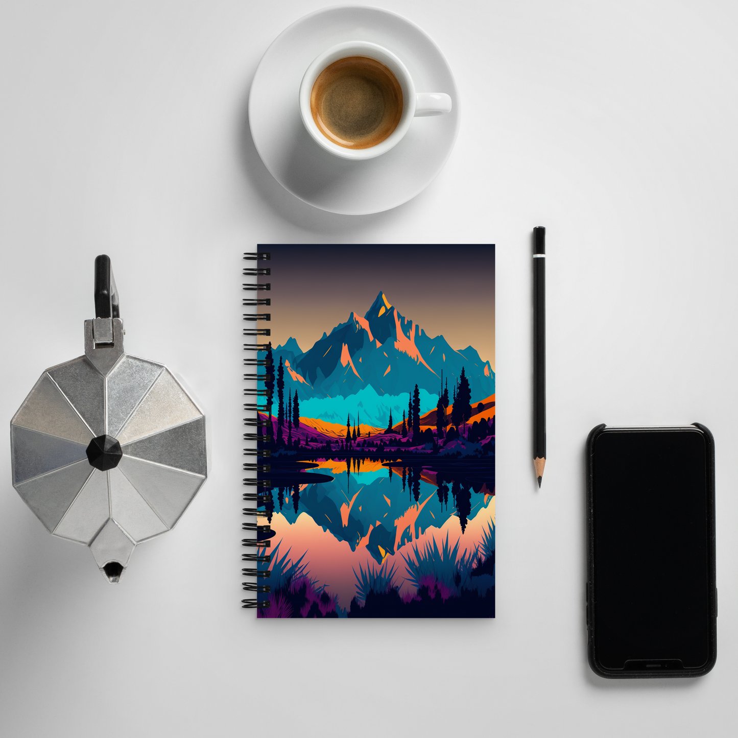 "Grand Tetons" Spiral Notebook
