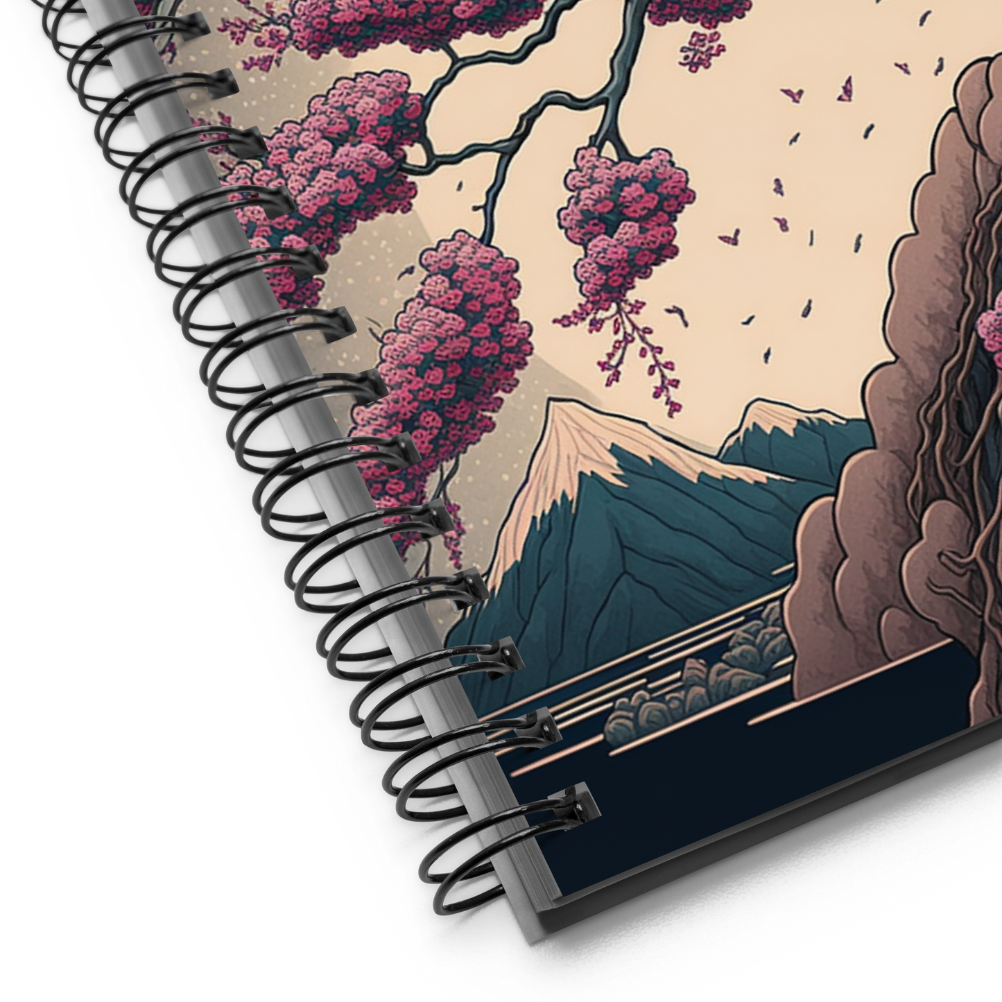 "Cherry Blossoms" Spiral Notebook