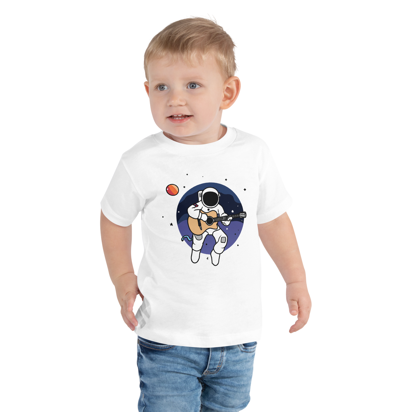 "Acoustic Astronaut" Unisex Toddler T-Shirt