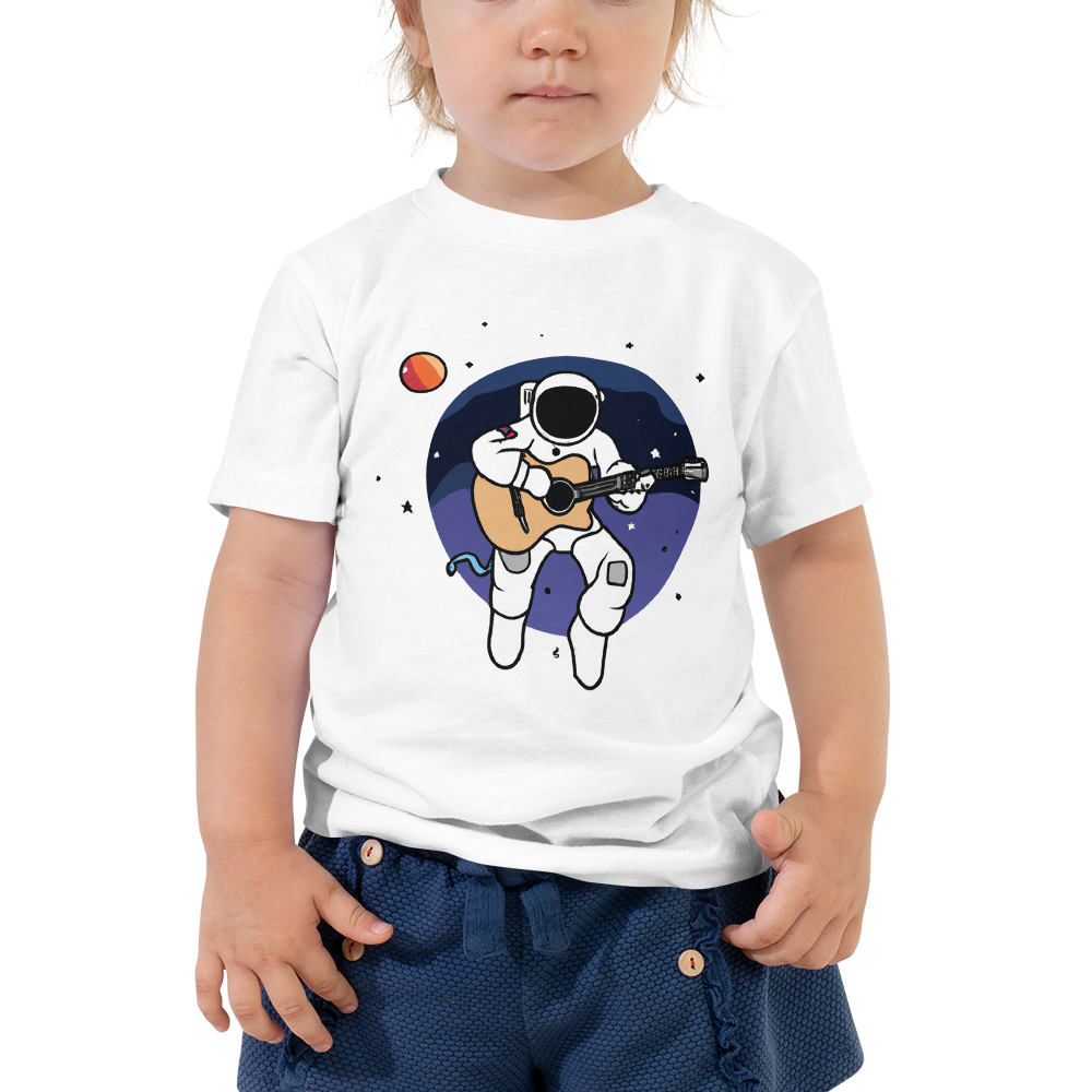 "Acoustic Astronaut" Unisex Toddler T-Shirt
