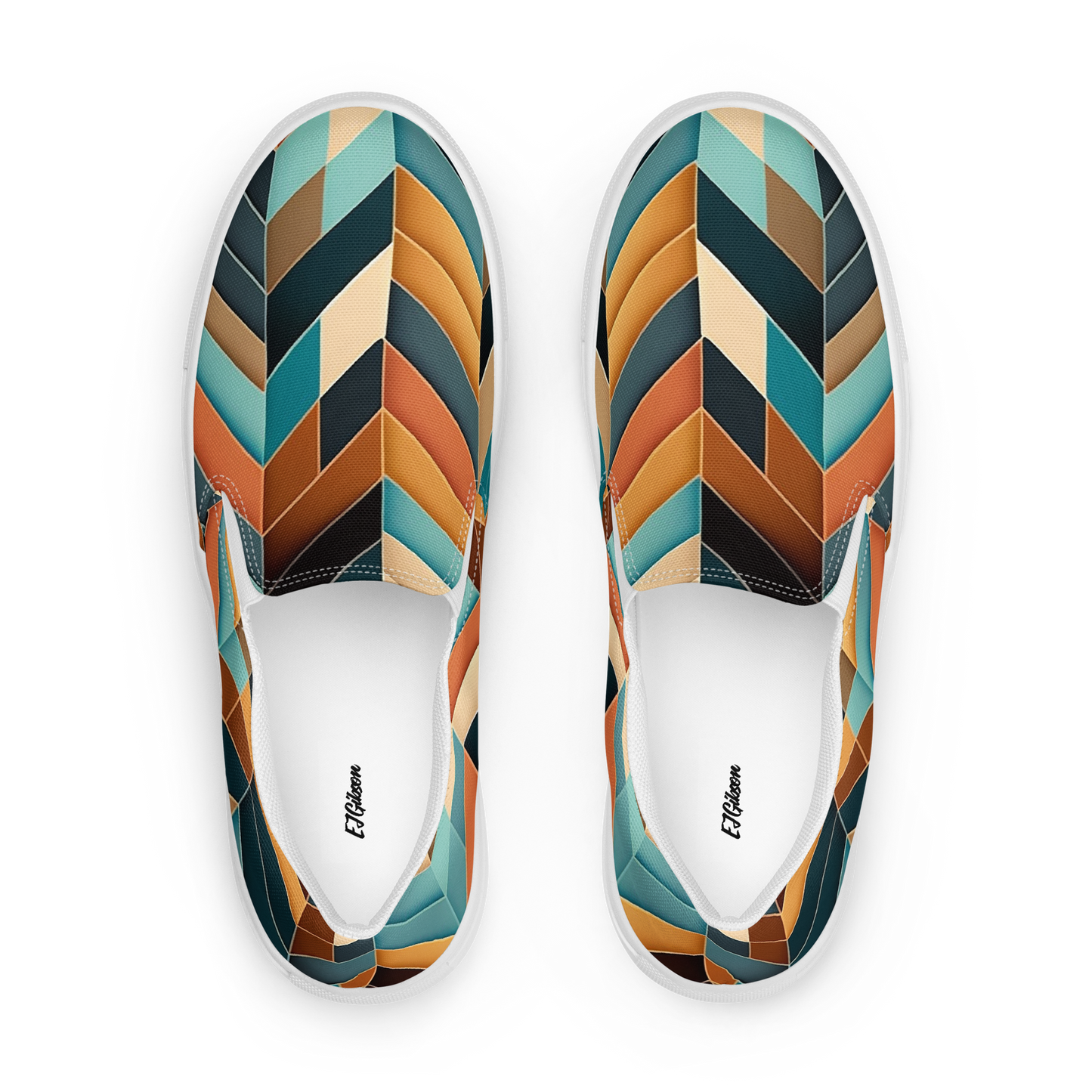 "Herringbone" Women’s Slip-on Canvas Shoes