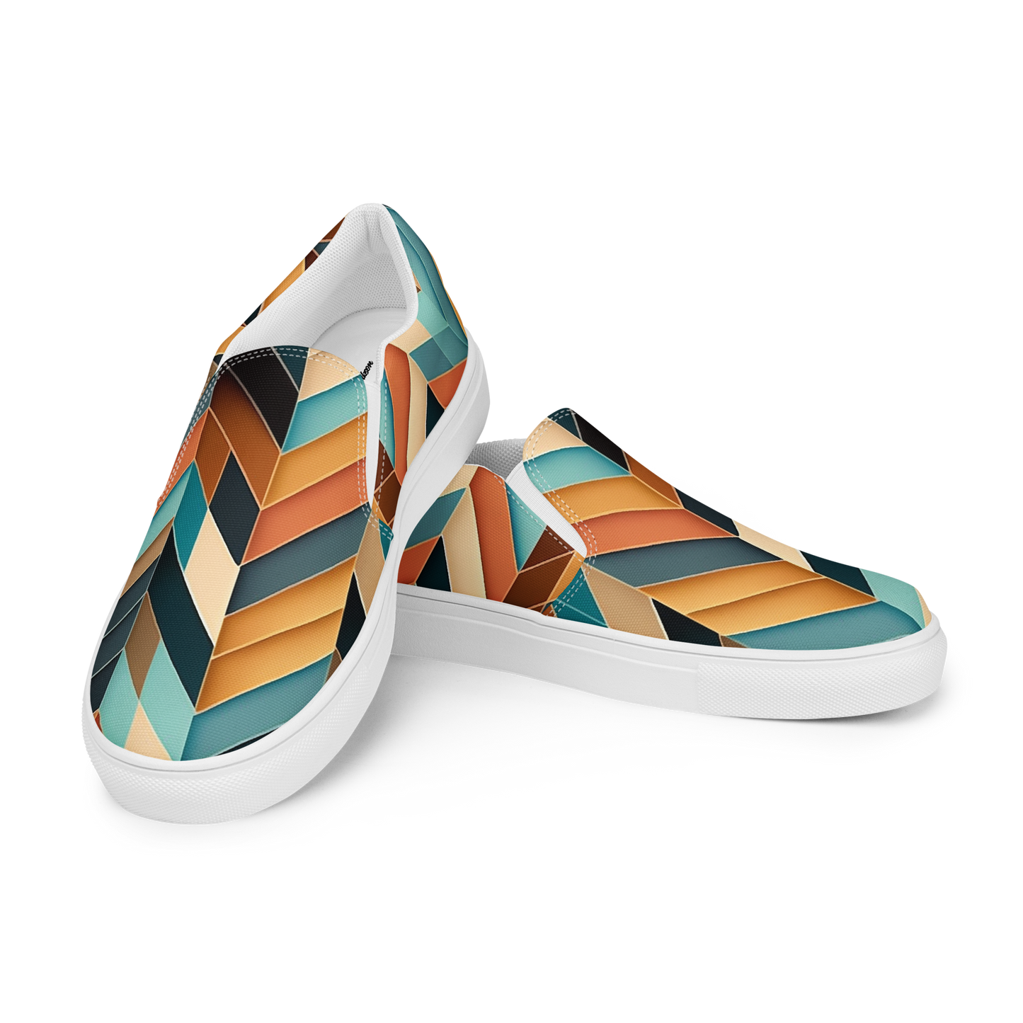 "Herringbone" Women’s Slip-on Canvas Shoes