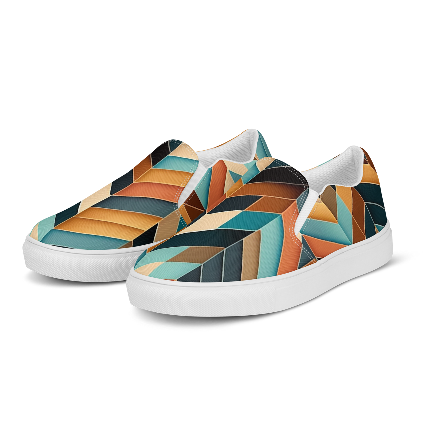 "Herringbone" Women’s Slip-on Canvas Shoes