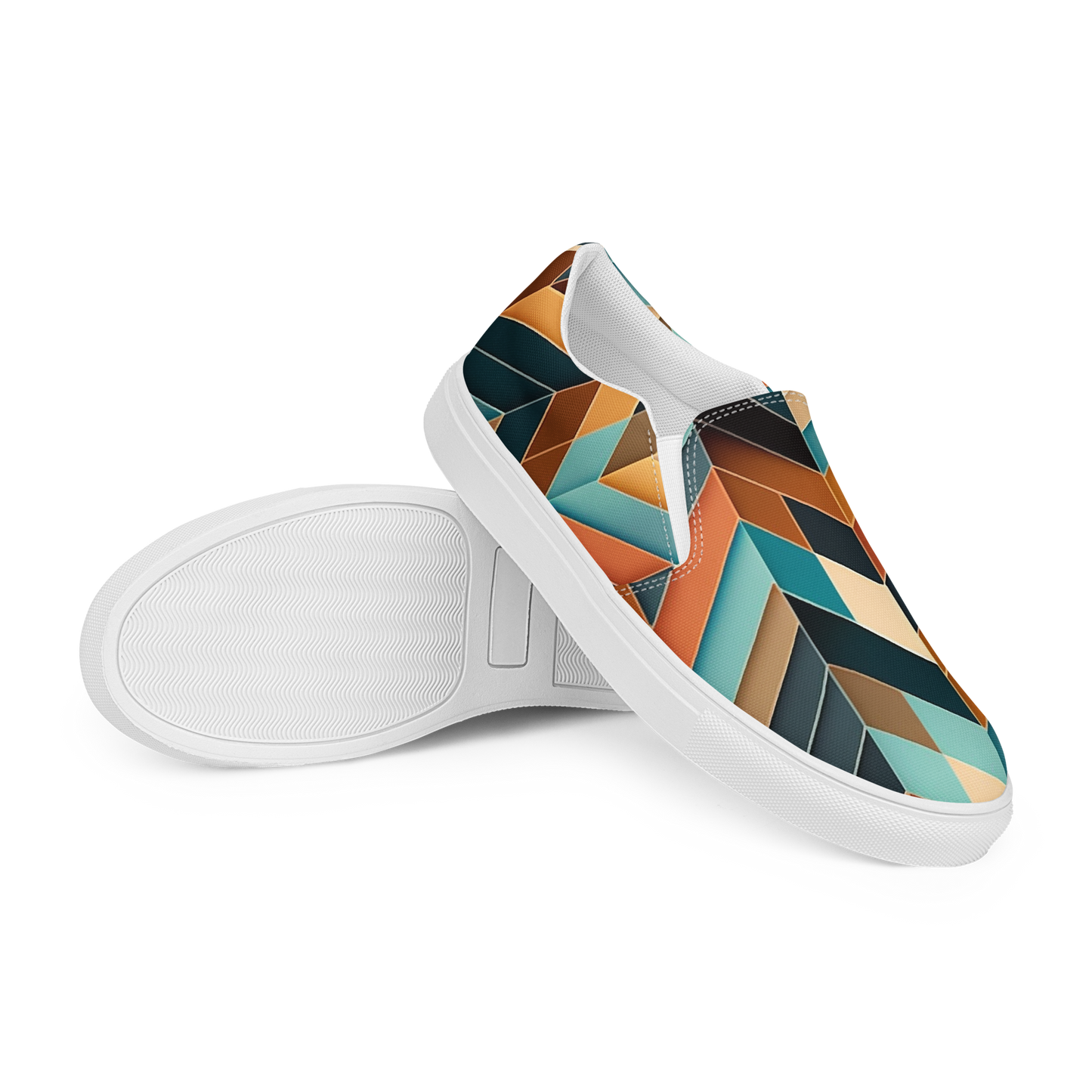 "Herringbone" Women’s Slip-on Canvas Shoes