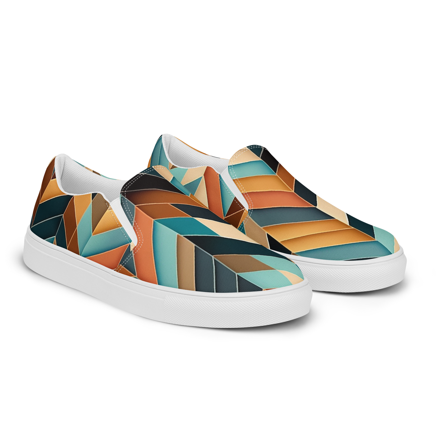 "Herringbone" Women’s Slip-on Canvas Shoes