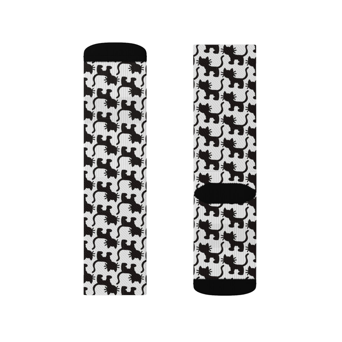 "Checker Cat" Socks