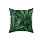 "Cannabis" Spun Polyester Square Pillow