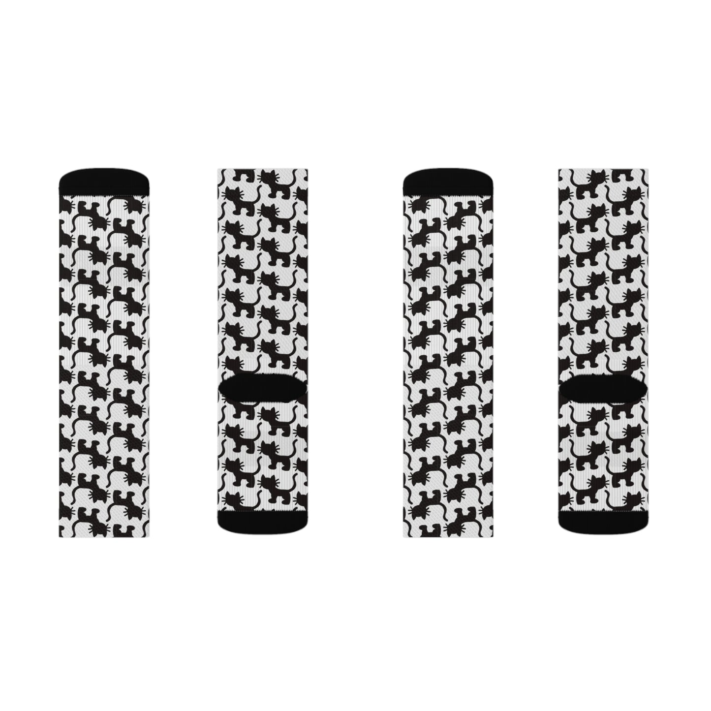 "Checker Cat" Socks