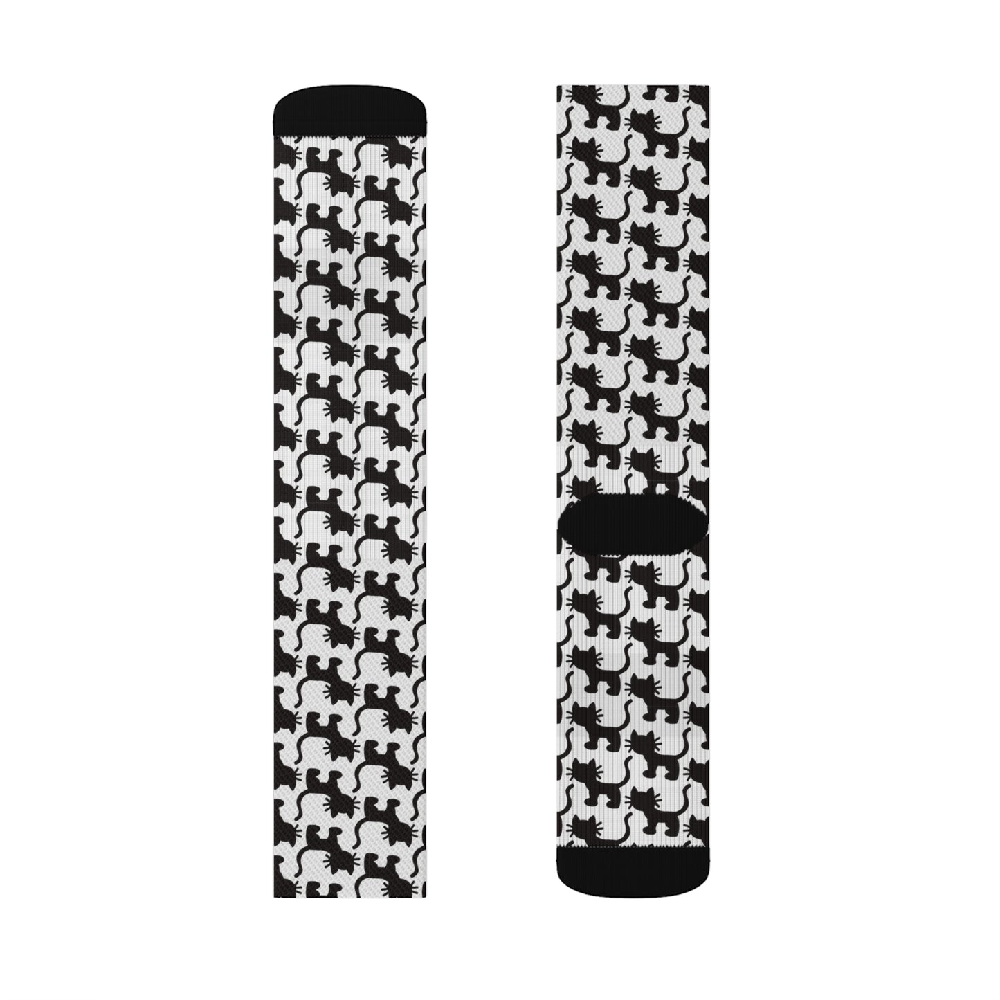 "Checker Cat" Socks