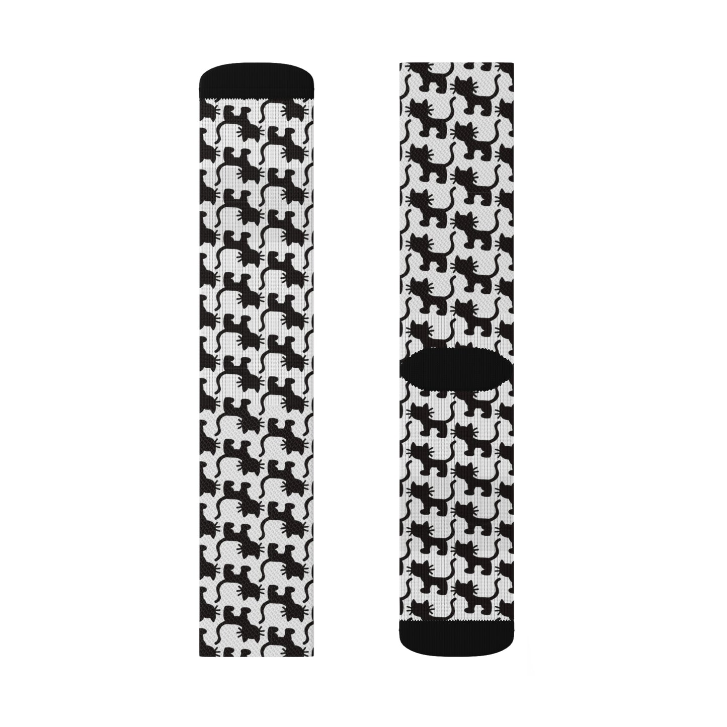 "Checker Cat" Socks