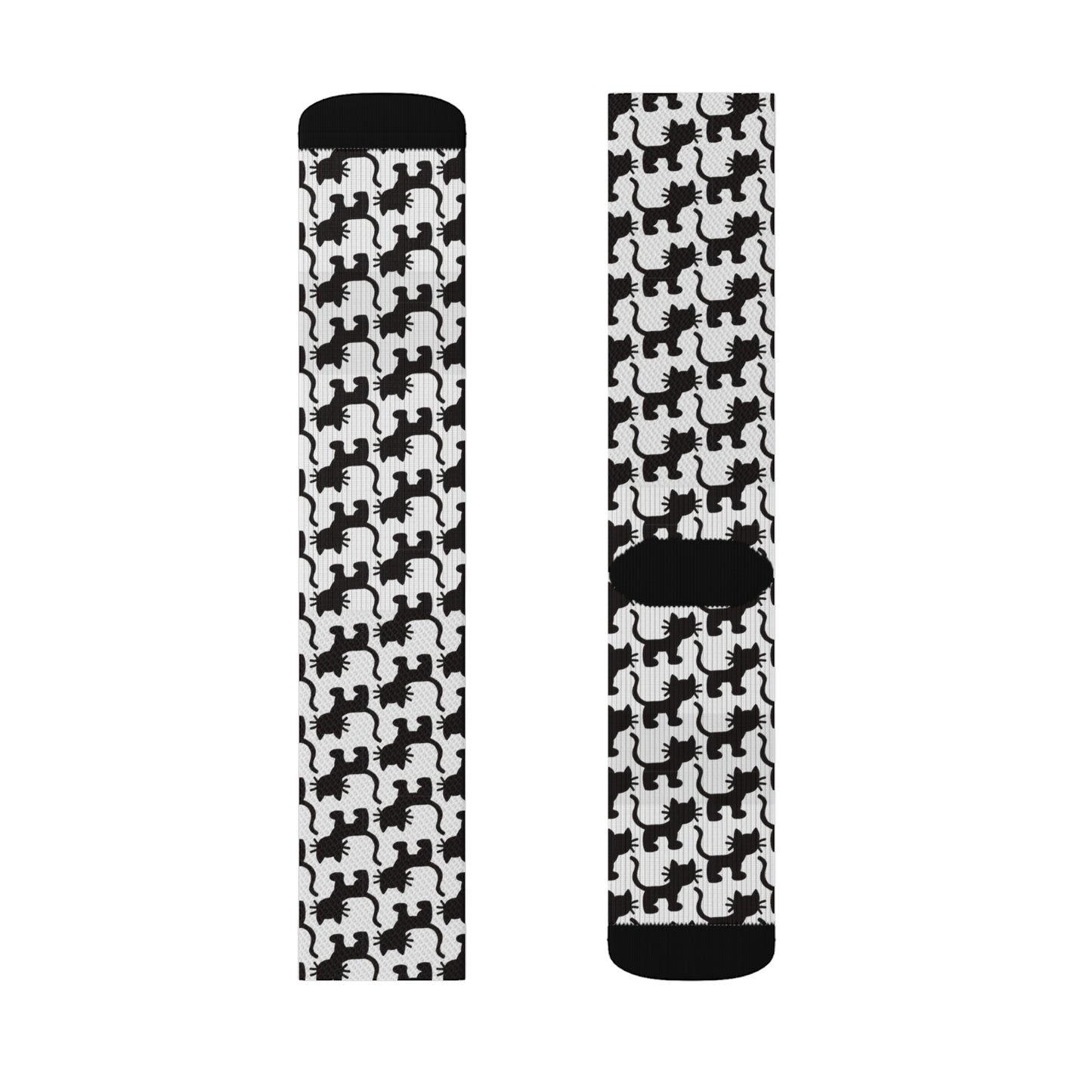 "Checker Cat" Socks