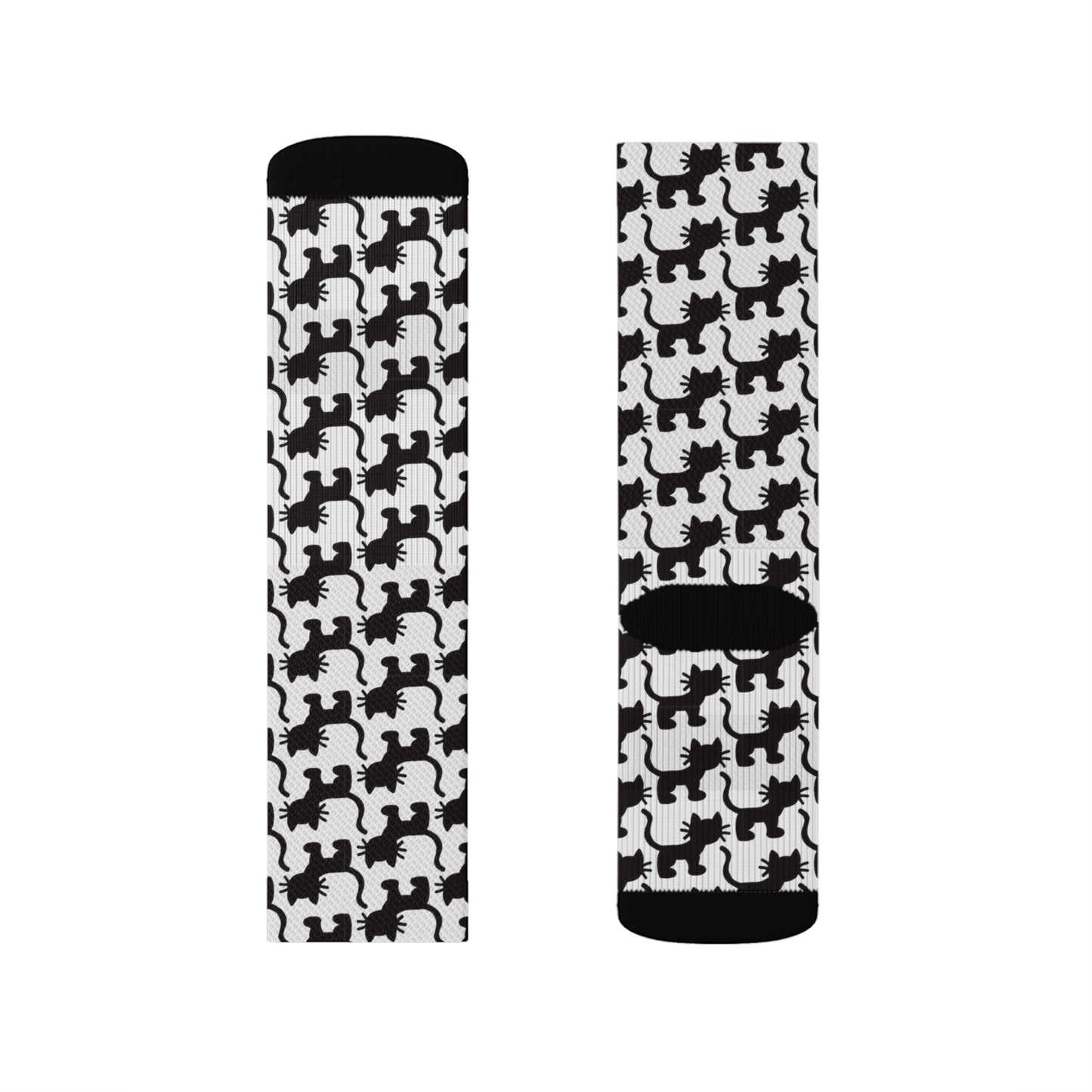 "Checker Cat" Socks