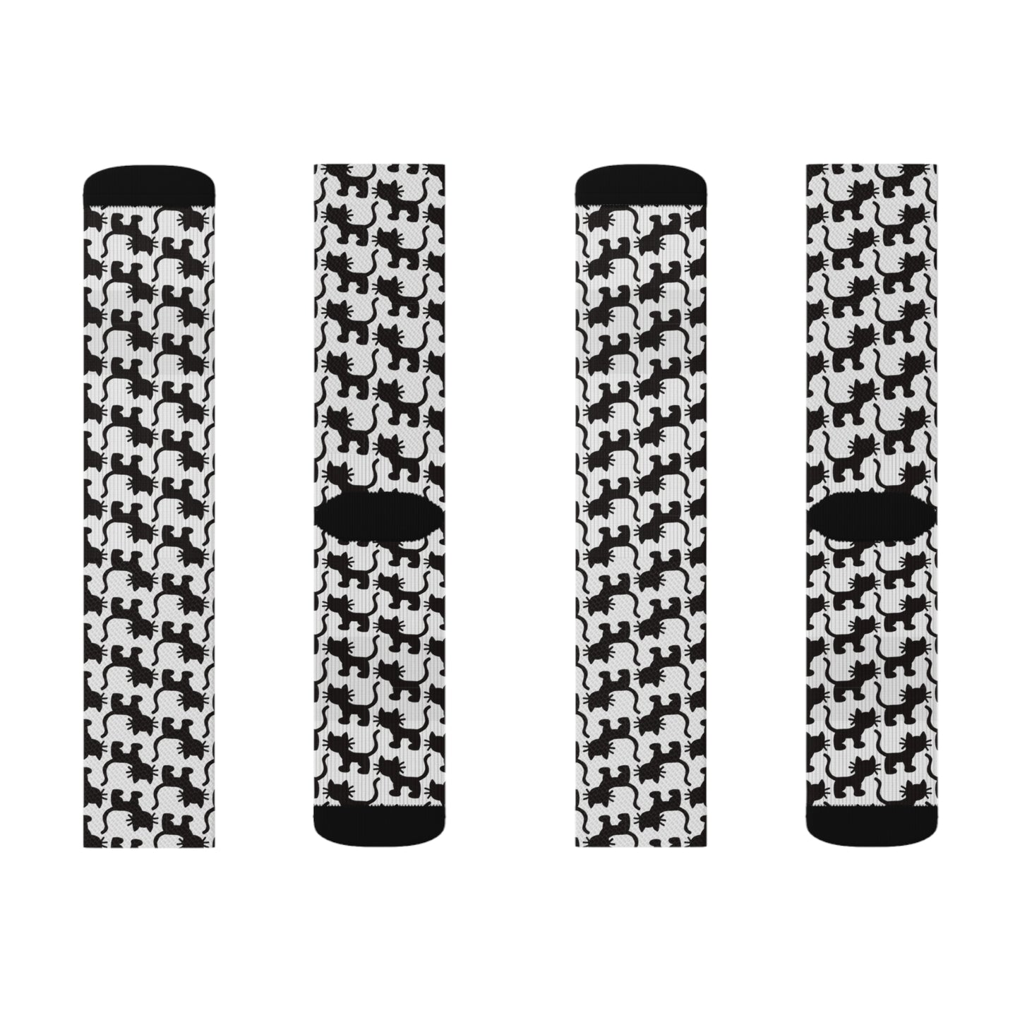 "Checker Cat" Socks