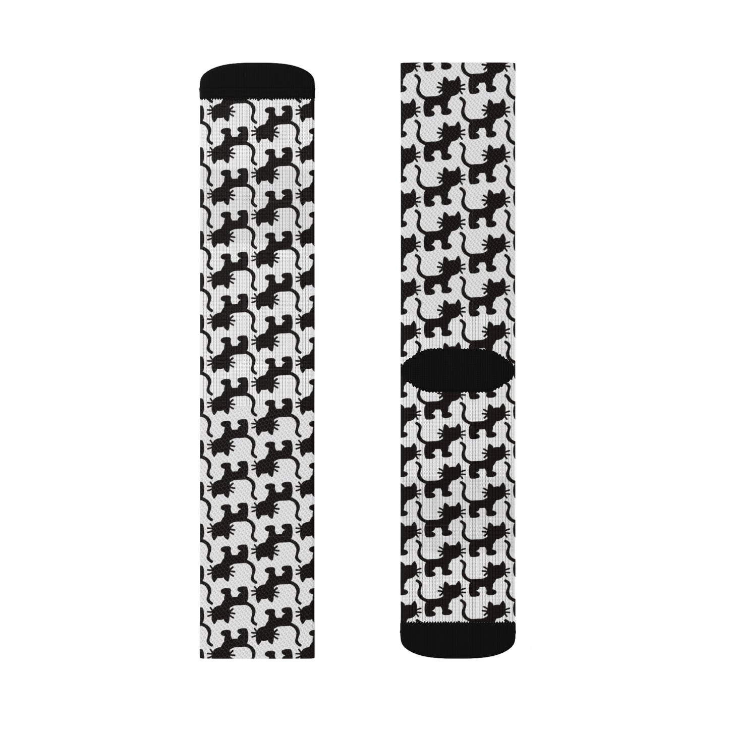 "Checker Cat" Socks