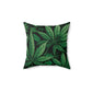 "Cannabis" Spun Polyester Square Pillow