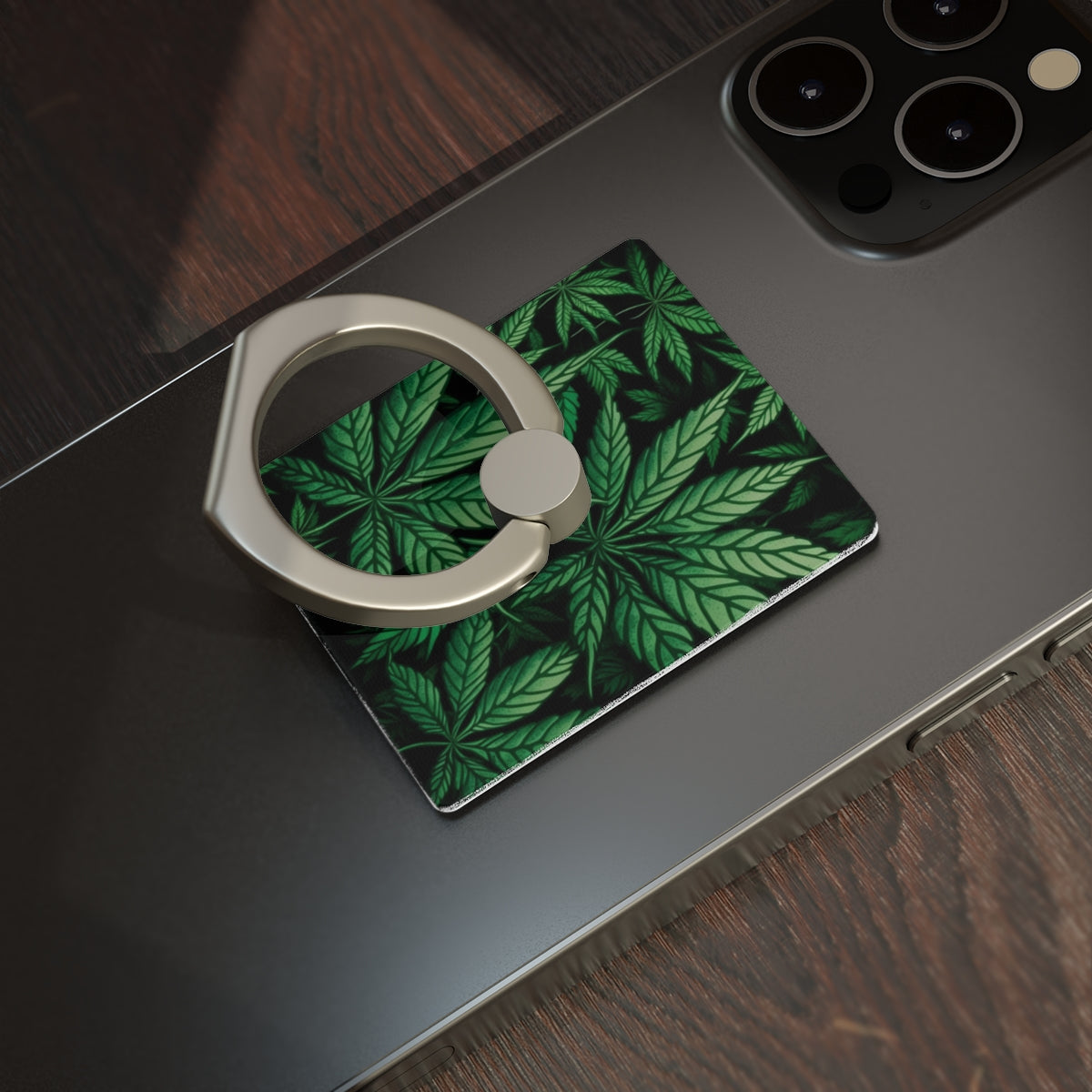 "Cannabis" Smartphone Ring Holder