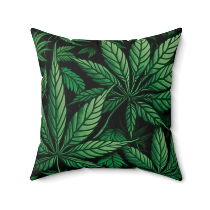 "Cannabis" Spun Polyester Square Pillow