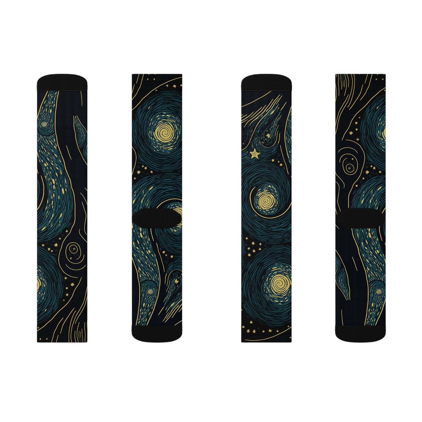 "Starry Night" Socks