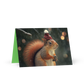 "Santa Squirrel" Greeting Card