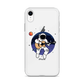 "Acoustic Astronaut" Clear iPhone Cases