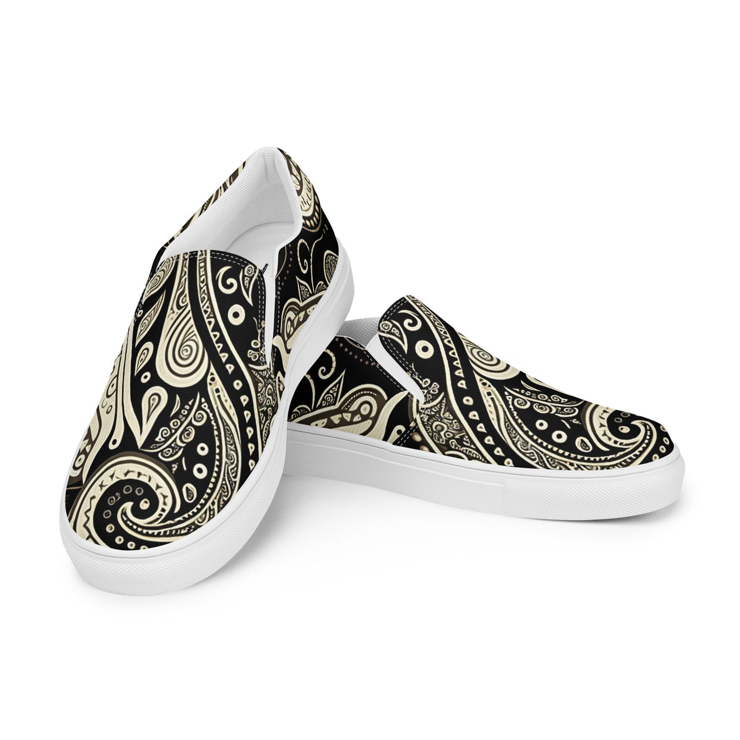"Bandana" Men’s Slip-on Canvas Shoes