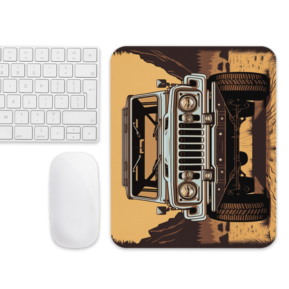 "Desert Jeep" Mouse Pad