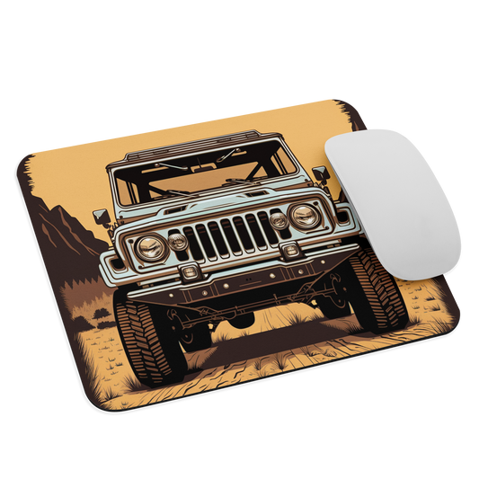 "Desert Jeep" Mouse Pad