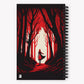 "Red in the Woods" Spiral Notebook