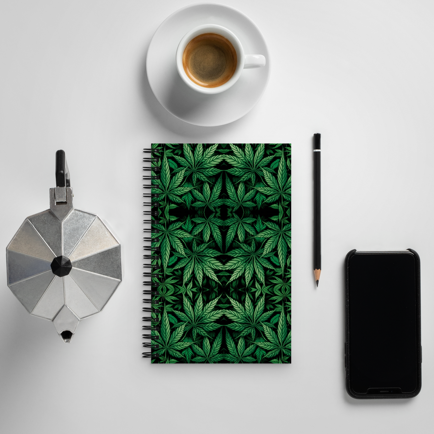 "Cannabis" Spiral Notebook