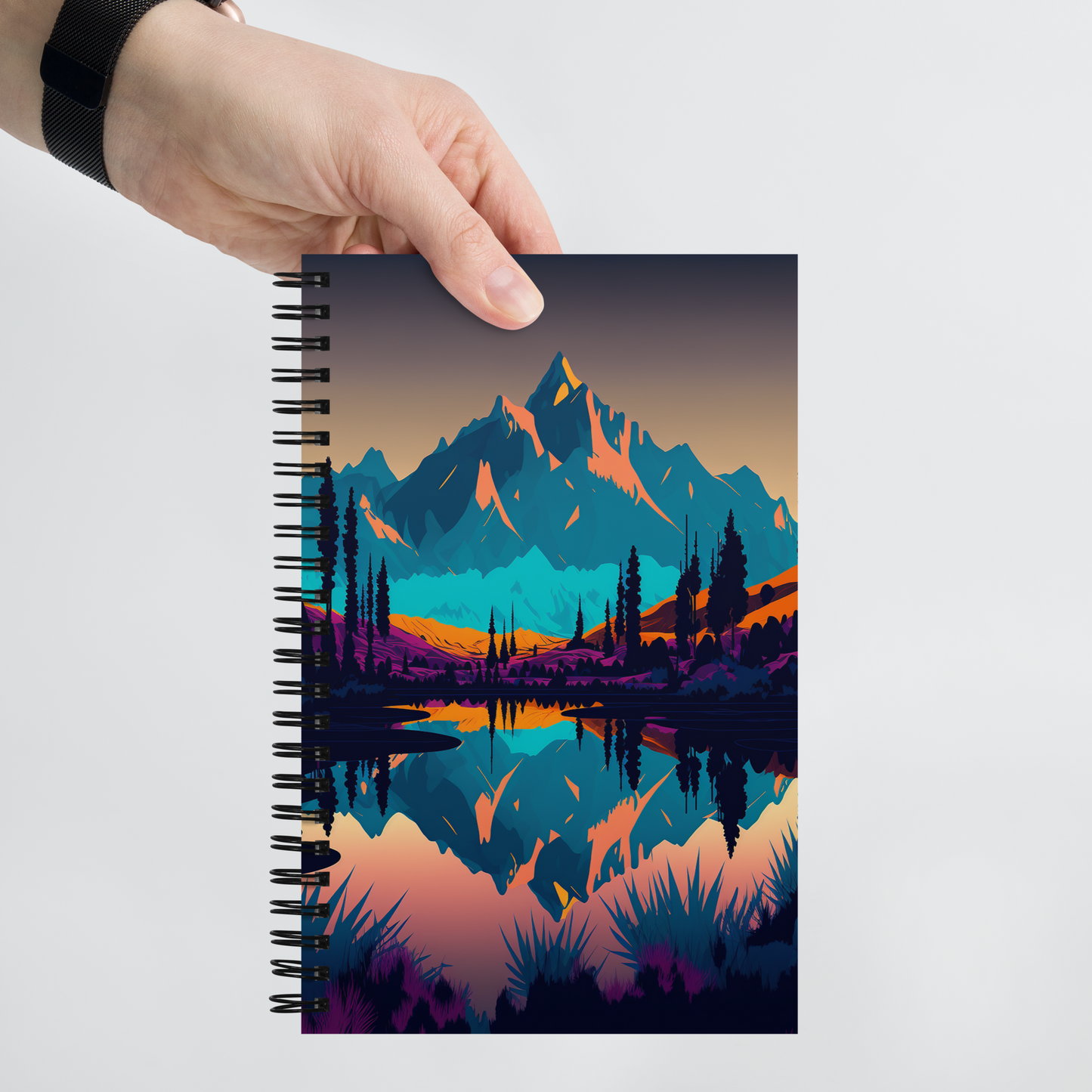 "Grand Tetons" Spiral Notebook