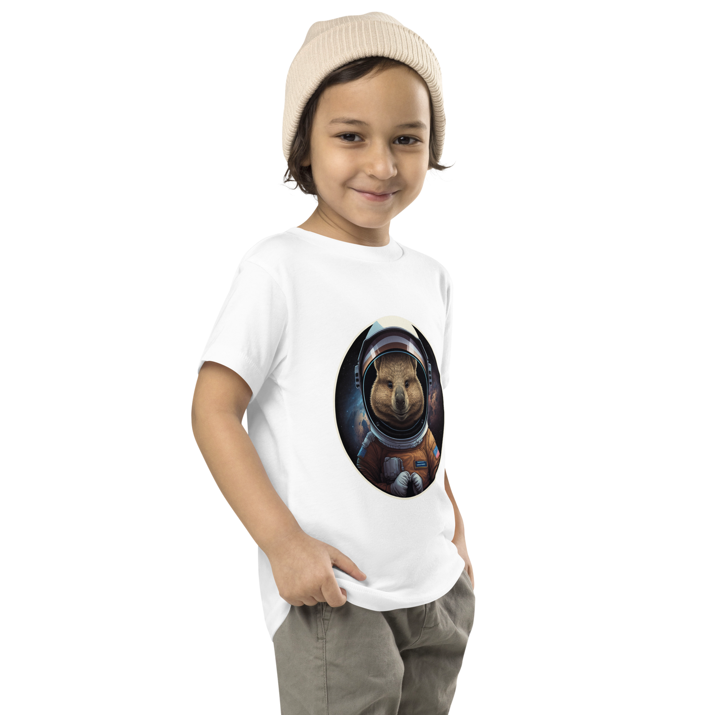 "Space Quokka" Unisex Toddler T-Shirt