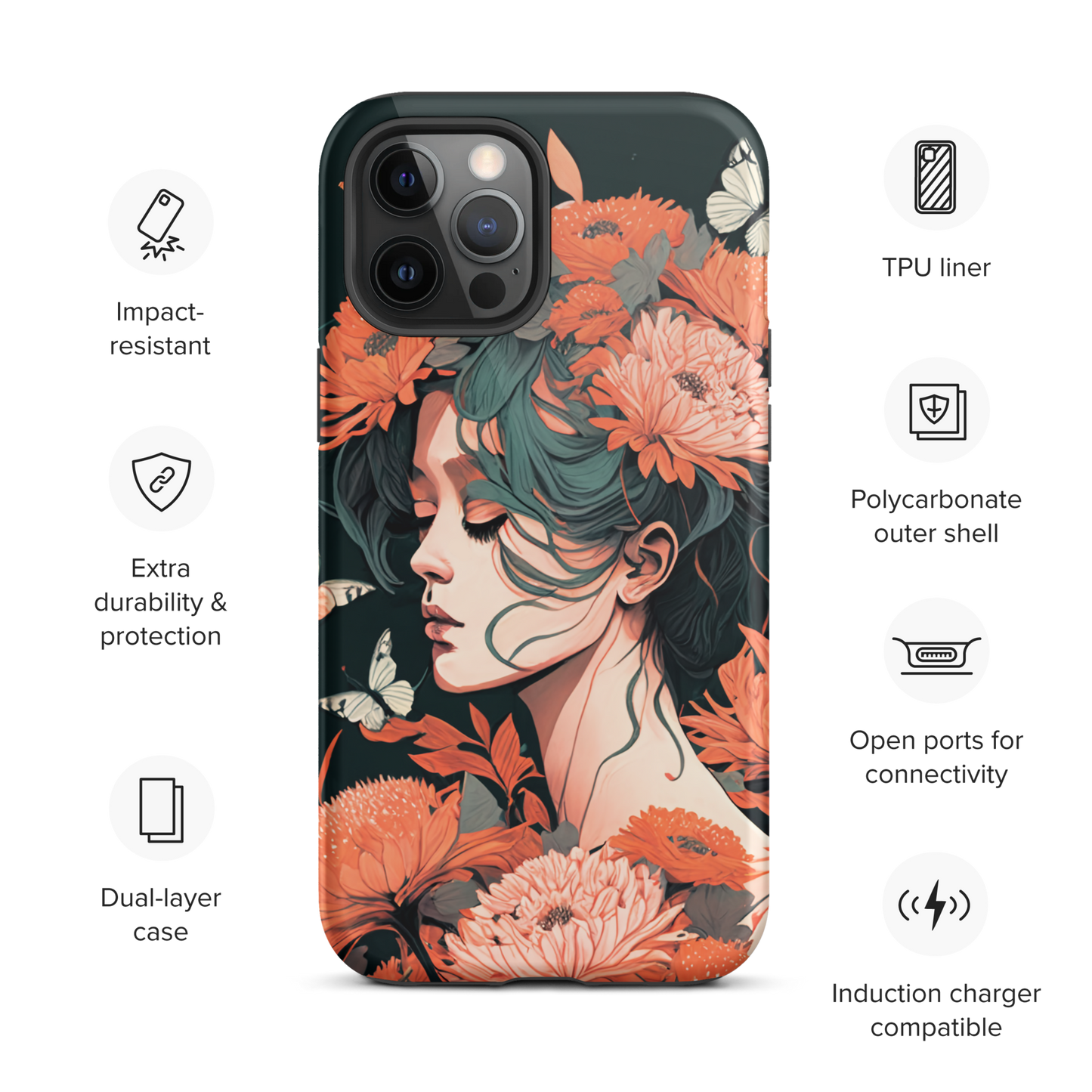 "Katy" Tough iPhone Cases