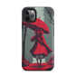 "Red in the Woods" Tough iPhone Cases