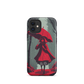 "Red in the Woods" Tough iPhone Cases