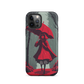 "Red in the Woods" Tough iPhone Cases