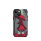 "Red in the Woods" Tough iPhone Cases
