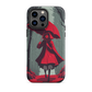 "Red in the Woods" Tough iPhone Cases