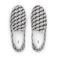 "Checker Cat" Women’s Slip-on Canvas Shoes