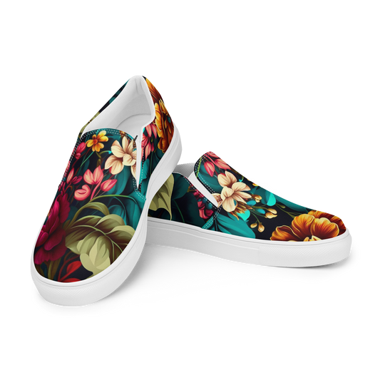"Flora" Women’s Slip-on Canvas Shoes
